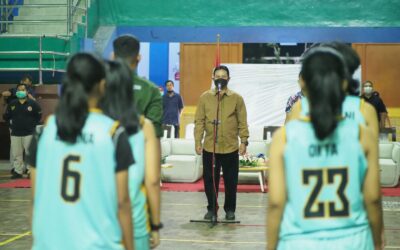 Buka Wilis Basketball Competition, Wali Kota Harap Peningkatan Kompetensi Atlet